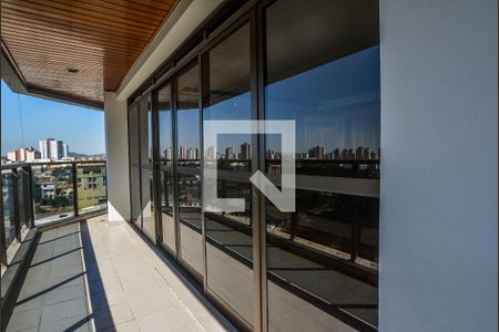 Varanda da Sala de apartamento à venda com 6 quartos, 400m² em Vila Gilda, Santo André