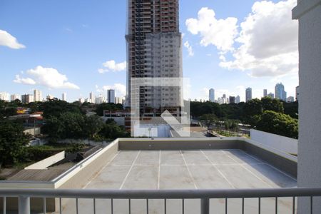 Vista da Sacada de apartamento para alugar com 3 quartos, 79m² em Setor Pedro Ludovico, Goiânia