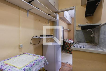 Cozinha de apartamento à venda com 1 quarto, 15m² em Centro Histórico, Porto Alegre