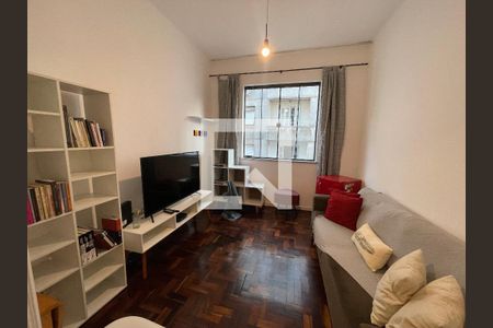 Sala de apartamento para alugar com 1 quarto, 45m² em Glória, Rio de Janeiro