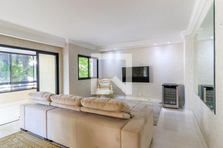 Sala de TV de apartamento à venda com 3 quartos, 136m² em Brooklin, São Paulo