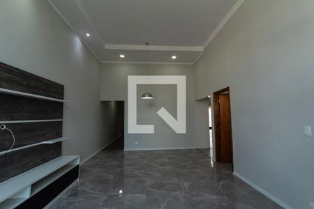 Sala de casa de condomínio para alugar com 3 quartos, 170m² em Chácaras Reunidas, Sorocaba