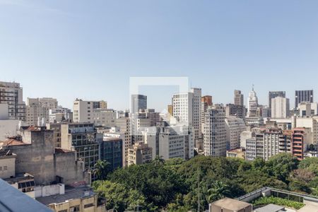 Studio à venda com 30m², 1 quarto e sem vagaVista da Varanda do Studio