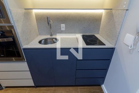 Studio à venda com 30m², 1 quarto e sem vagaCozinha