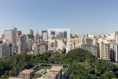 Studio à venda com 30m², 1 quarto e sem vagaVista da Varanda do Studio