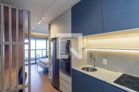 Studio à venda com 30m², 1 quarto e sem vagaCozinha