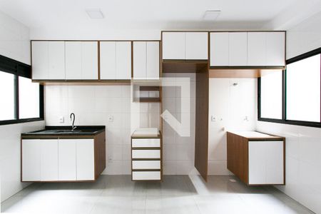 Cozinha de apartamento para alugar com 2 quartos, 50m² em Chácara Santo Antônio (zona Leste), São Paulo