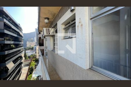 Varanda de apartamento à venda com 3 quartos, 129m² em Botafogo, Rio de Janeiro