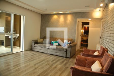 Sala de apartamento para alugar com 3 quartos, 116m² em Baeta Neves, São Bernardo do Campo