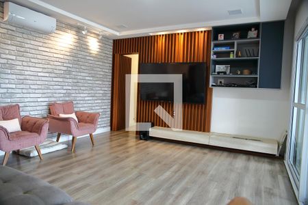 Sala de apartamento para alugar com 3 quartos, 116m² em Baeta Neves, São Bernardo do Campo