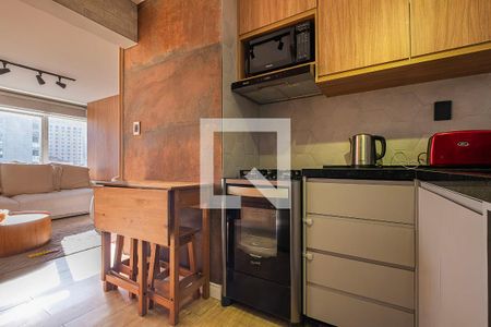 Sala/Cozinha de apartamento para alugar com 2 quartos, 76m² em Jardim Paulista, São Paulo