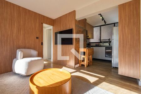 Sala/Cozinha de apartamento para alugar com 2 quartos, 76m² em Jardim Paulista, São Paulo