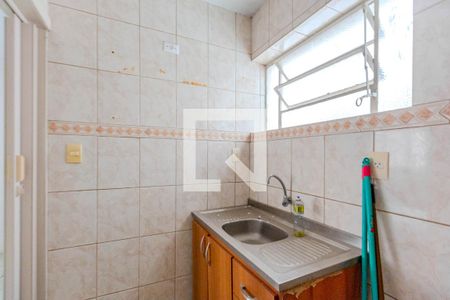 Cozinha  de kitnet/studio à venda com 1 quarto, 35m² em Centro Histórico, Porto Alegre