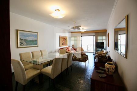 Sala de apartamento para alugar com 4 quartos, 220m² em Pitangueiras, Guarujá