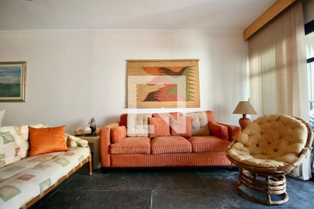 Sala de apartamento para alugar com 4 quartos, 220m² em Pitangueiras, Guarujá