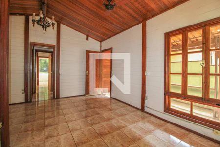 Sala de casa de condomínio para alugar com 2 quartos, 110m² em Loteamento Caminhos de São Conrado (sousas), Campinas
