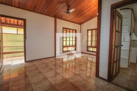 Sala de casa de condomínio para alugar com 2 quartos, 110m² em Loteamento Caminhos de São Conrado (sousas), Campinas