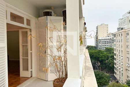 Varanda de apartamento para alugar com 3 quartos, 220m² em Copacabana, Rio de Janeiro