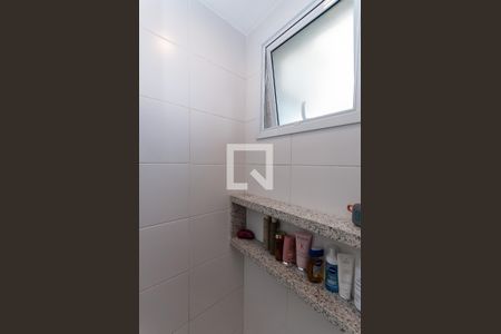 Apartamento para alugar com 103m², 2 quartos e 2 vagasBanheiro do quarto 1 Suíte