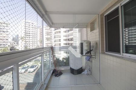 Varanda da Sala de apartamento para alugar com 3 quartos, 89m² em Jacarepaguá, Rio de Janeiro