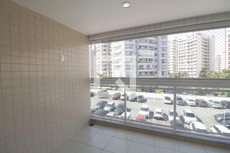 Varanda da Sala de apartamento para alugar com 3 quartos, 89m² em Jacarepaguá, Rio de Janeiro