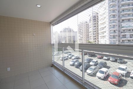 Varanda da Sala de apartamento para alugar com 3 quartos, 89m² em Jacarepaguá, Rio de Janeiro