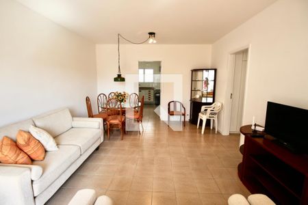 Sala de apartamento para alugar com 4 quartos, 120m² em Centro, Guarujá