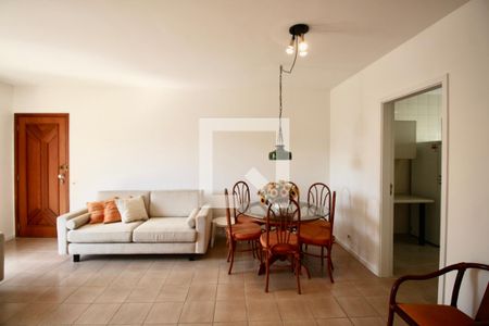 Sala de apartamento para alugar com 4 quartos, 120m² em Centro, Guarujá