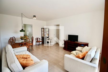 Sala de apartamento para alugar com 4 quartos, 120m² em Centro, Guarujá