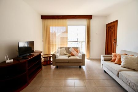 Sala de apartamento para alugar com 4 quartos, 120m² em Centro, Guarujá