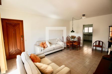 Sala de apartamento para alugar com 4 quartos, 120m² em Centro, Guarujá