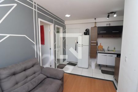 Sala de TV de apartamento para alugar com 2 quartos, 33m² em Chácara Califórnia, São Paulo