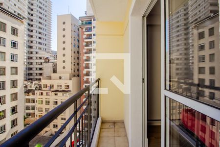 1 Varanda de kitnet/studio para alugar com 1 quarto, 46m² em República, São Paulo