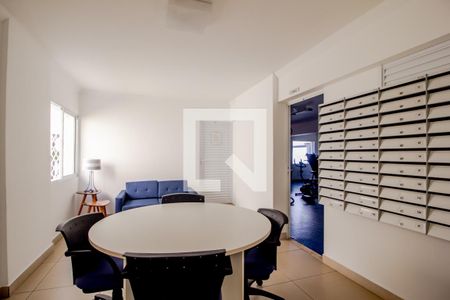Studio para alugar com 46m², 1 quarto e sem vaga Studio para alugar com 46m², 1 quarto e sem vagaHall social