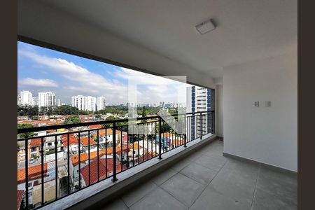 Sacada de apartamento à venda com 3 quartos, 76m² em Chácara Santo Antônio (zona Sul), São Paulo