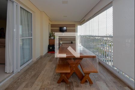 Sacada de apartamento à venda com 3 quartos, 156m² em Centro, São Bernardo do Campo