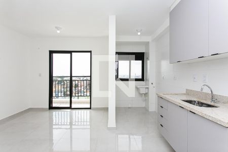 Cozinha de apartamento para alugar com 2 quartos, 42m² em Cidade Antônio Estevão de Carvalho, São Paulo