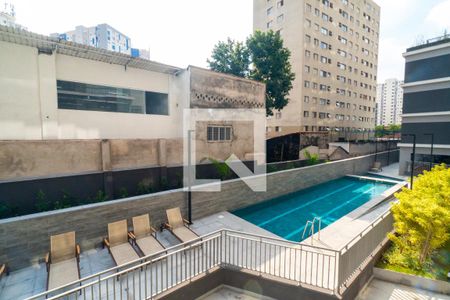 Vista da Sala/Cozinha de apartamento para alugar com 1 quarto, 34m² em Vila Guarani, São Paulo