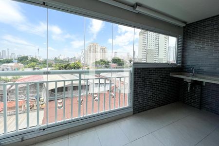 Varanda de apartamento para alugar com 2 quartos, 40m² em Barra Funda, São Paulo