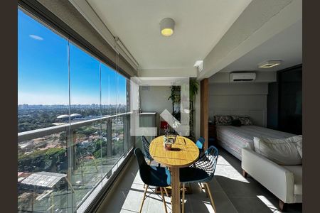 Apartamento à venda com 43m², 1 quarto e 1 vagaSacada