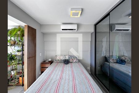 Quarto de apartamento à venda com 1 quarto, 43m² em Santo Amaro, São Paulo