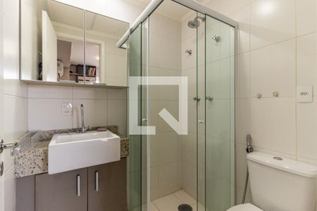 Studio para alugar com 40m², 1 quarto e 1 vaga Studio para alugar com 40m², 1 quarto e 1 vagaBanheiro