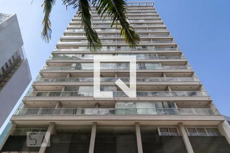 Studio para alugar com 40m², 1 quarto e 1 vaga Studio para alugar com 40m², 1 quarto e 1 vagaFachada