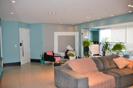 Sala de apartamento para alugar com 3 quartos, 145m² em Santa Paula, São Caetano do Sul