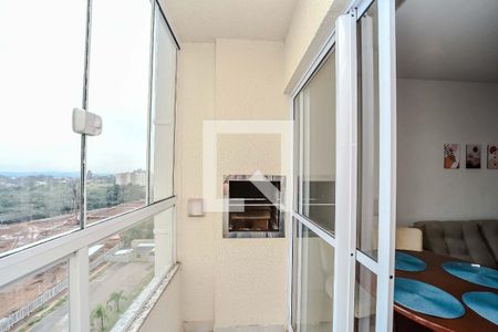 Sacada da Sala de apartamento para alugar com 1 quarto, 46m² em Parque Santa Fé, Porto Alegre