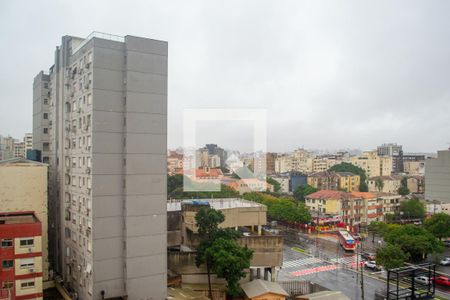 Vista da sala  de apartamento à venda com 2 quartos, 78m² em Cidade Baixa, Porto Alegre