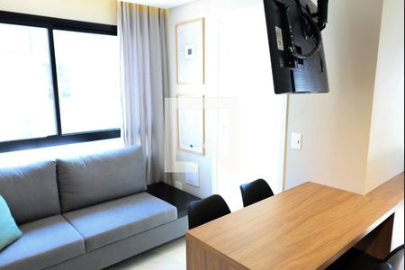 Sala de apartamento para alugar com 2 quartos, 36m² em Moema, São Paulo