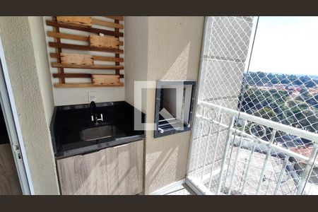 Sacada de apartamento para alugar com 3 quartos, 80m² em Medeiros, Jundiaí