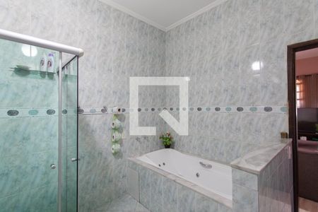 Banheiro da Suíte de casa à venda com 5 quartos, 380m² em Copacabana, Belo Horizonte