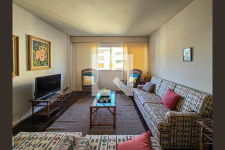 Sala de apartamento para alugar com 2 quartos, 91m² em Ponta da Praia, Santos